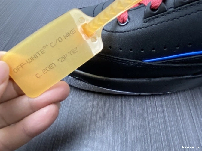 2 Retro SP Jordan Low Off-White Black Blue DJ4375-004 0927
